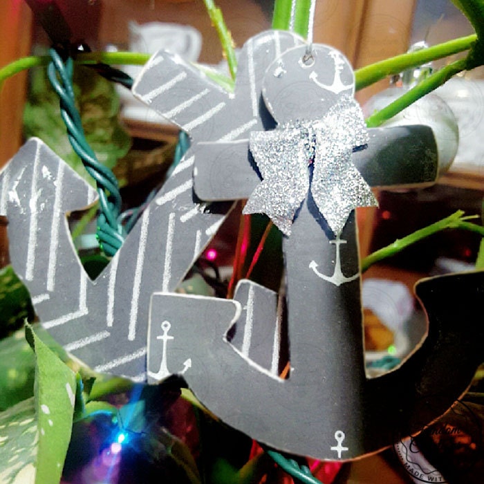 Be Your Own Anchor Ornament 2 Piece Set