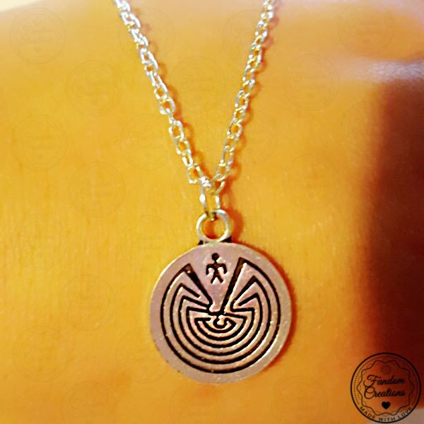 Maze Charm Necklace