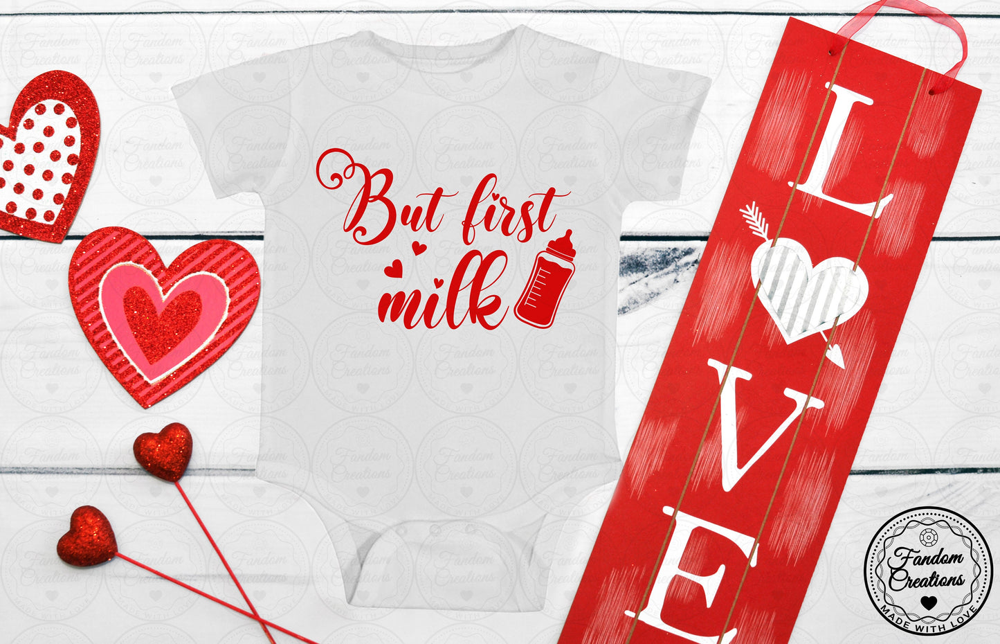 But First Milk 100% Cotton Funny Baby Onesie