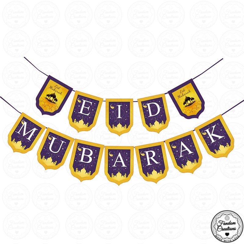 Eid Mubarak Ramadan Decor Banner The Perfect Eid Gift