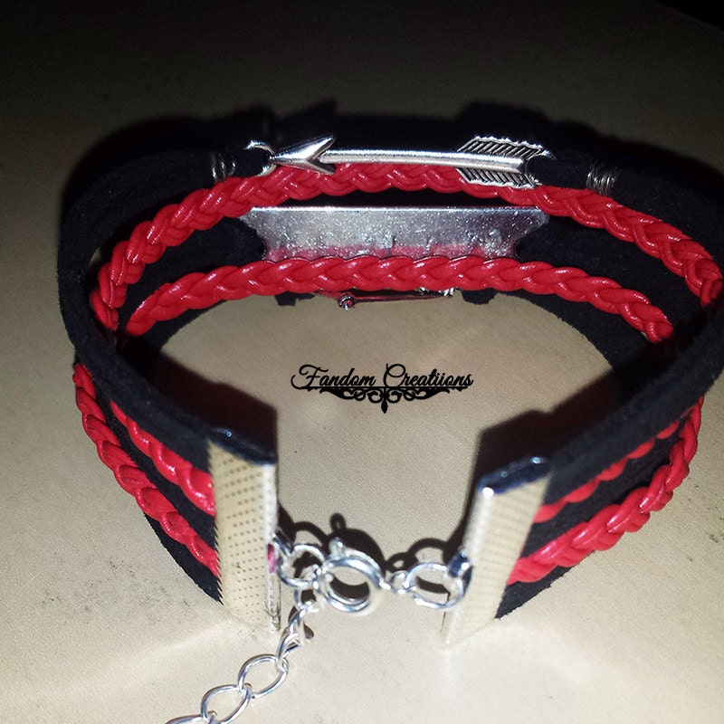 Allison Argent Teen Wolf Leather Wax Cord Bracelet