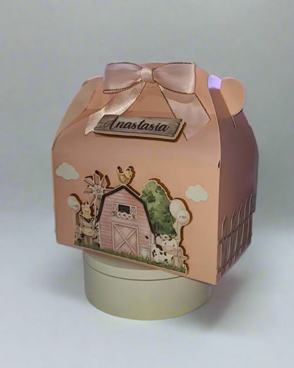 3D Personalized Custom Gable Boxes – Party Favors with a WOW Factor!
