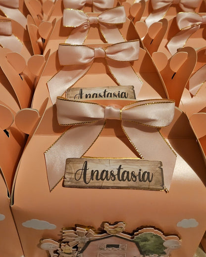 3D Personalized Custom Gable Boxes – Party Favors with a WOW Factor!