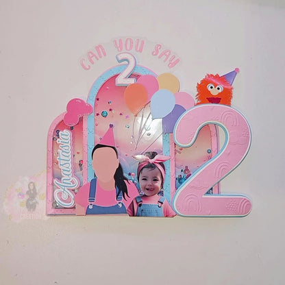 Ms. Rachel Themed Cake Topper - 3D Delight WITH Shaker, Lights, Herbie & Name Personalization!! Version 3