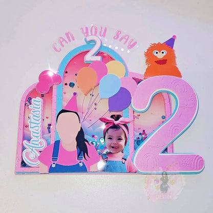 Ms. Rachel Themed Cake Topper - 3D Delight WITH Shaker, Lights, Herbie & Name Personalization!! Version 3