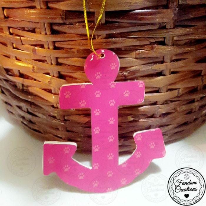 Teen Wolf Paw Print Ornament