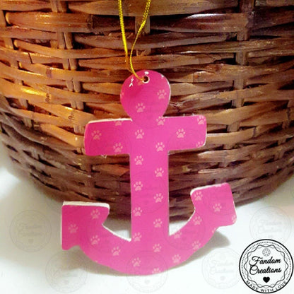 Teen Wolf Paw Print Ornament