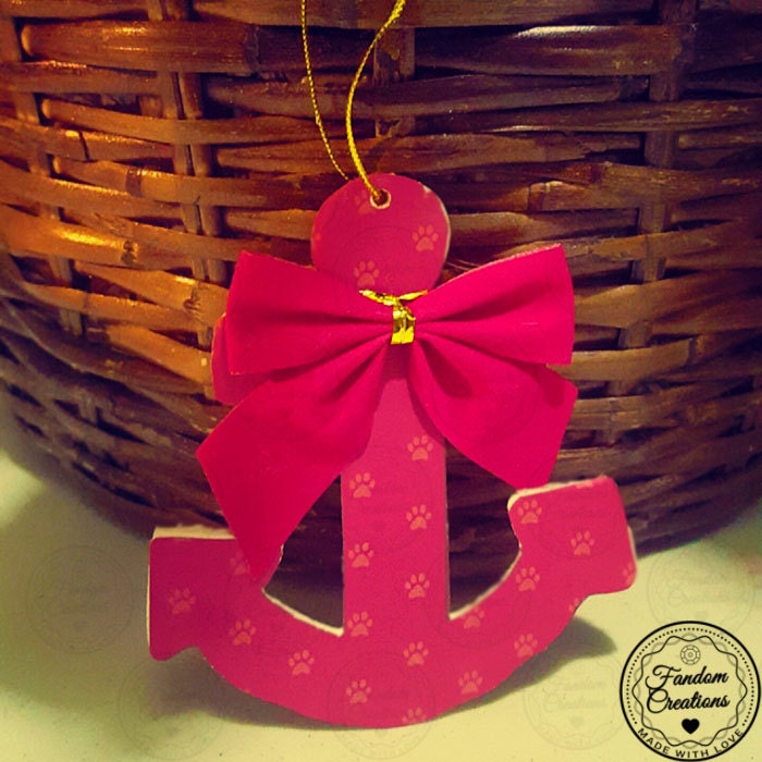 Teen Wolf Paw Print Ornament