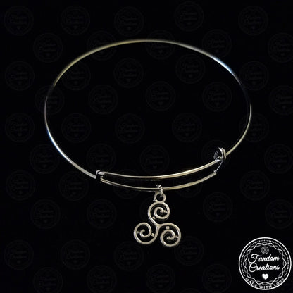 Adjustable Derek Hale Triskelion Bracelet