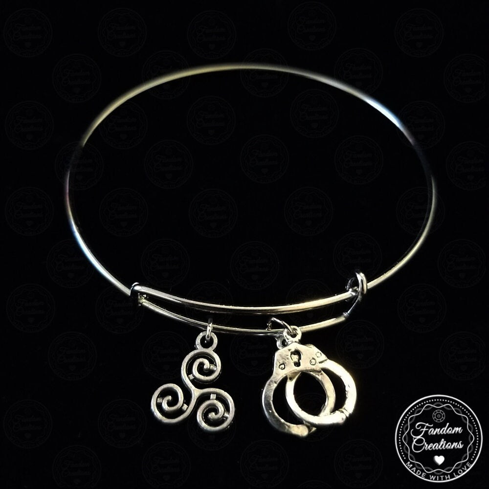 Adjustable Teen Wolf Sterek Bangle Bracelet