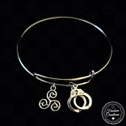 Adjustable Teen Wolf Sterek Bangle Bracelet