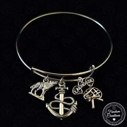 Adjustable Scott McCall Teen Wolf Bangle Bracelet