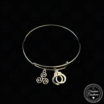 Adjustable Teen Wolf Sterek Bangle Bracelet