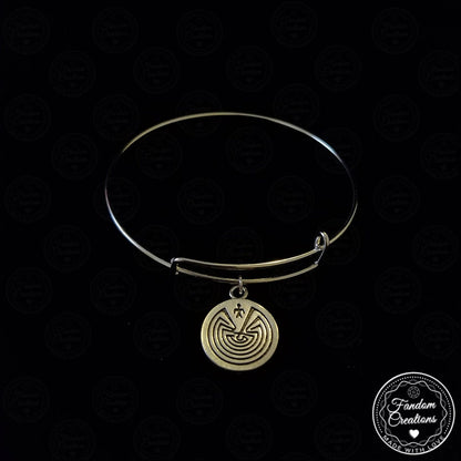 Adjustable Maze Runner 'Maze' Bangle Bracelet