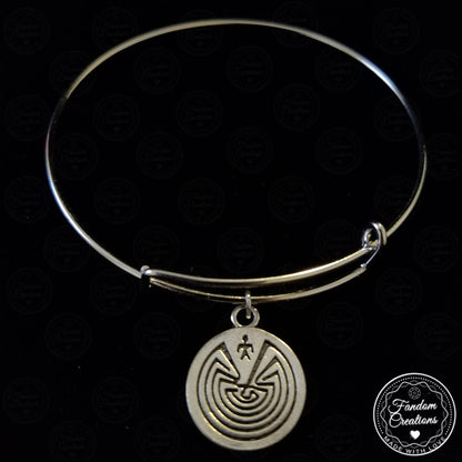 Adjustable Maze Runner 'Maze' Bangle Bracelet