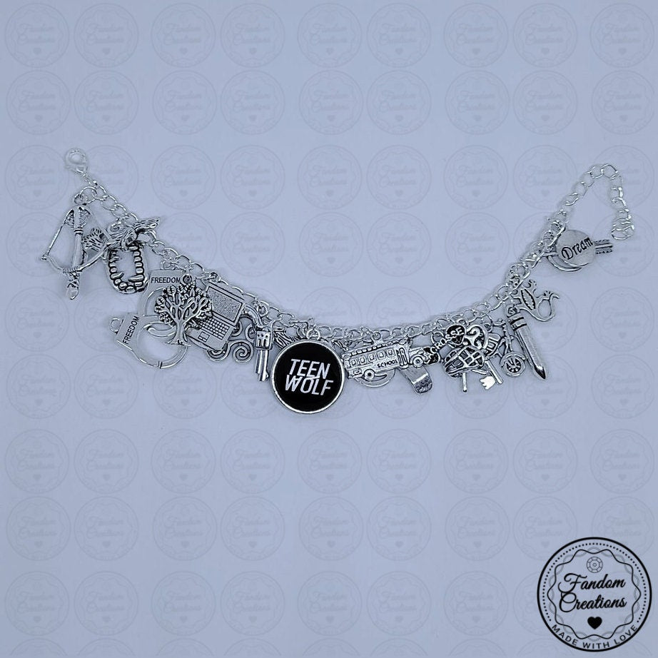 Teen Wolf Inspired Charm Bracelet