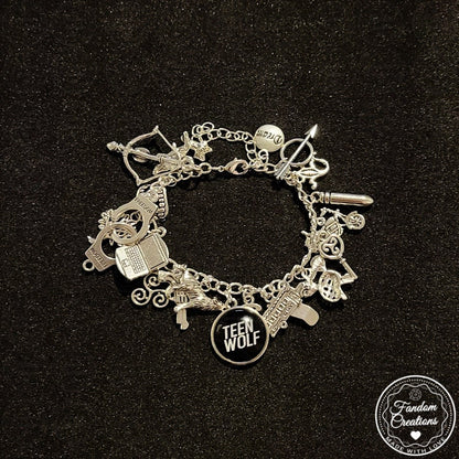 Teen Wolf Inspired Charm Bracelet