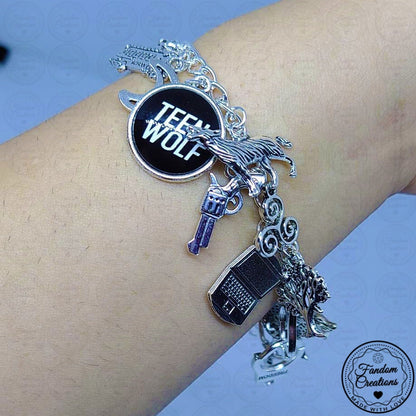 Teen Wolf Inspired Charm Bracelet