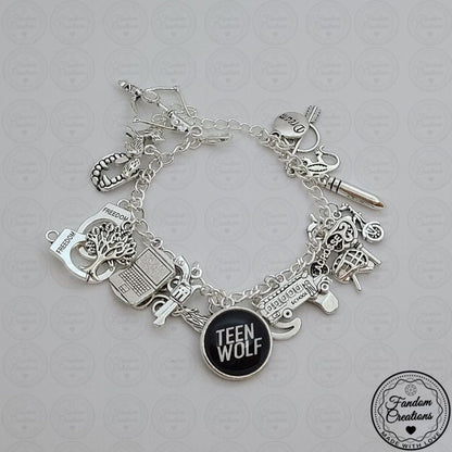Teen Wolf Inspired Charm Bracelet
