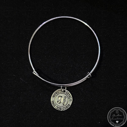 9 3/4 Adjustable Bangle Bracelet