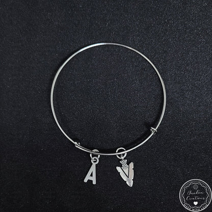 Allison Argent Adjustable Bangle Bracelet Teen Wolf
