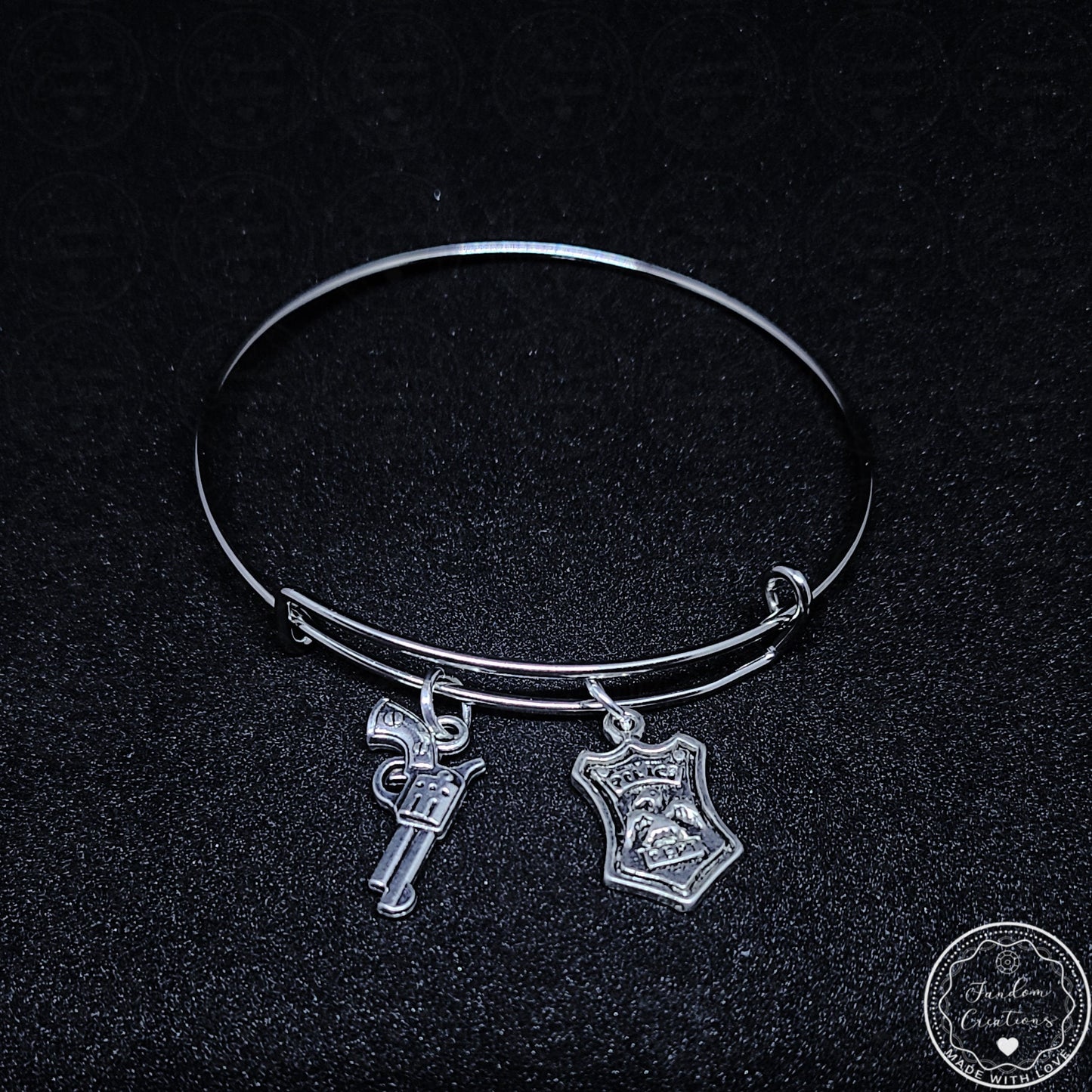 Adjustable Sheriff Stilinski Teen Wolf Bangle Bracelet Version 1