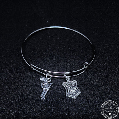 Adjustable Sheriff Stilinski Teen Wolf Bangle Bracelet Version 1