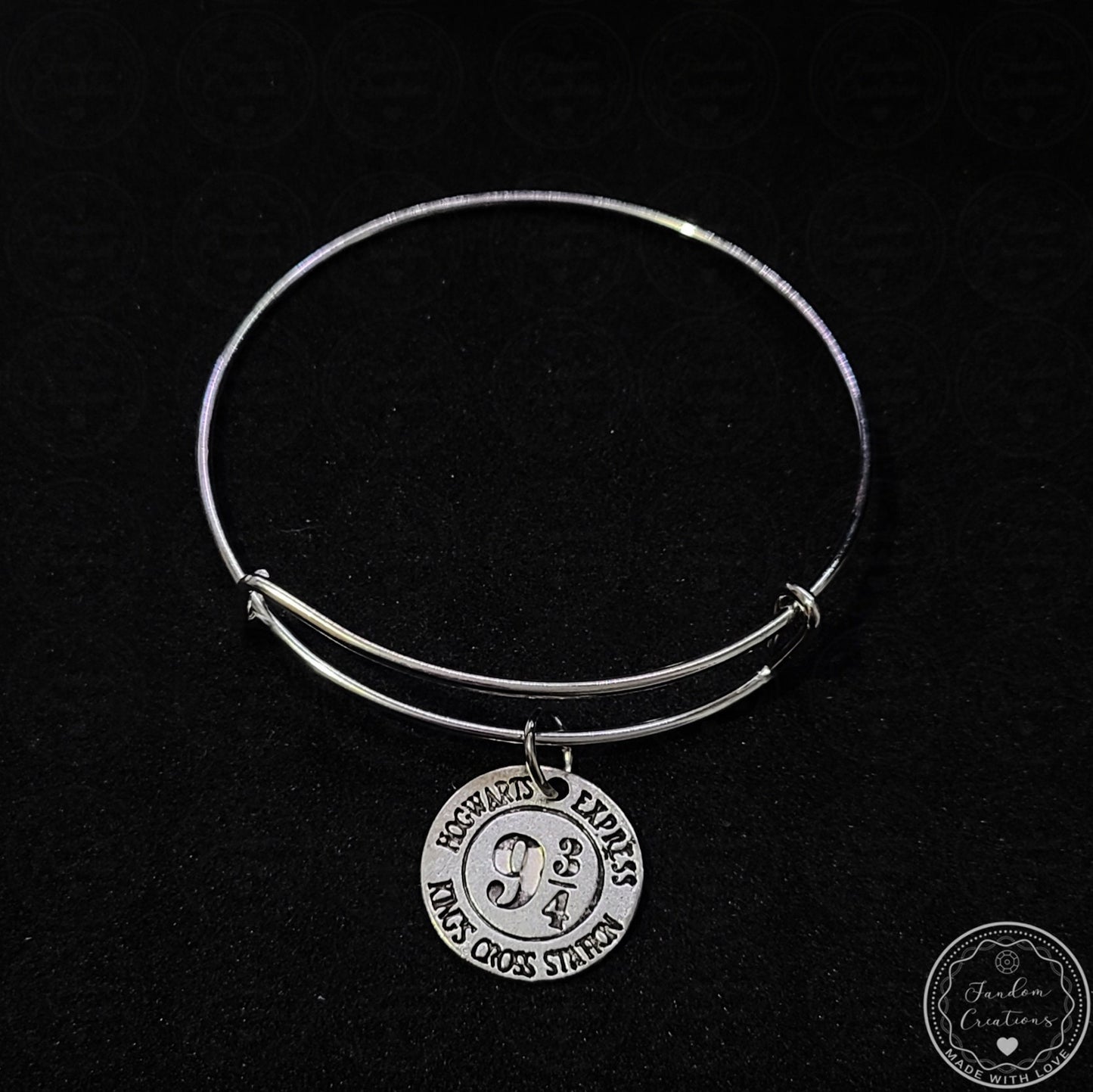 9 3/4 Adjustable Bangle Bracelet