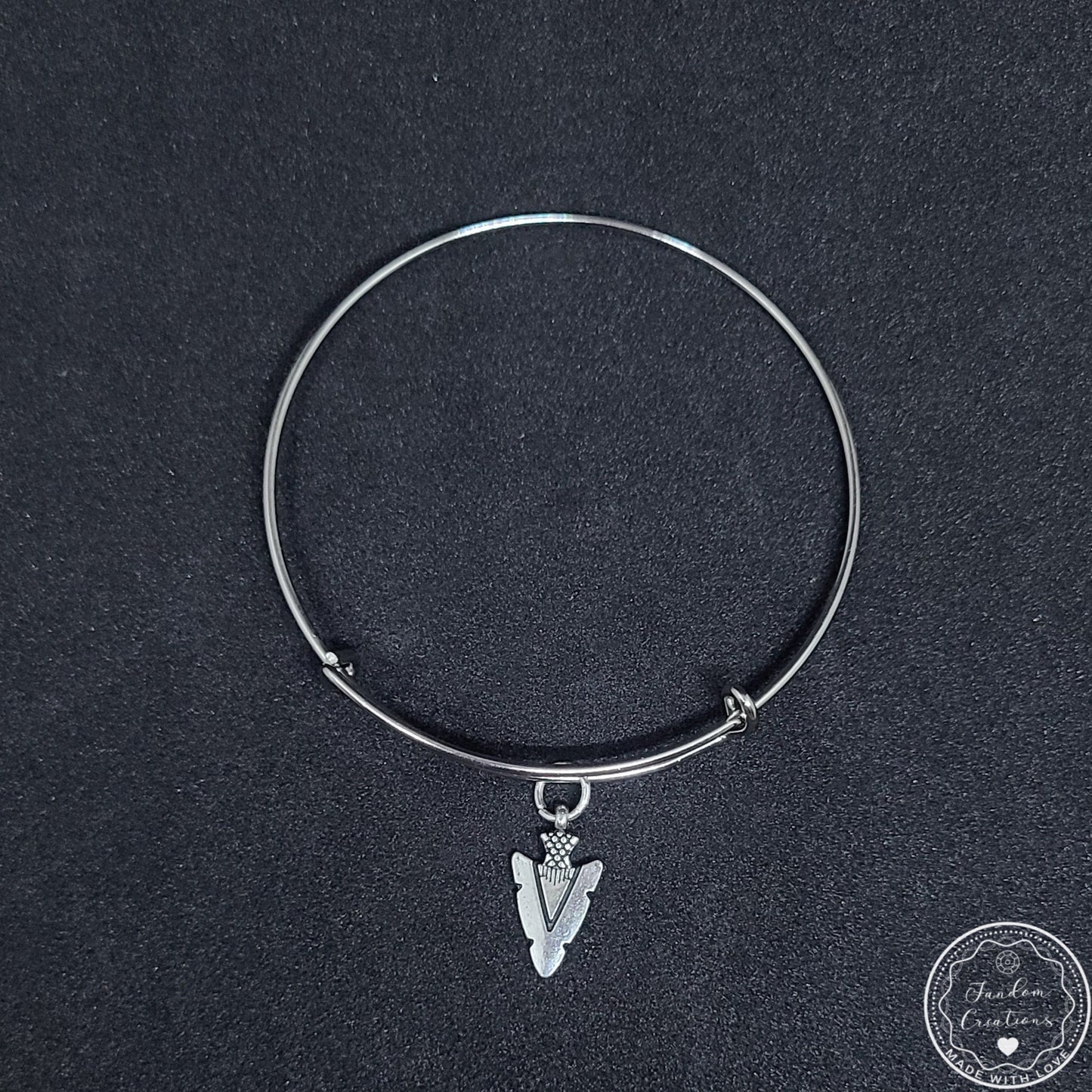 Allison Argent Arrowhead Teen Wolf Adjustable Bangle Bracelet