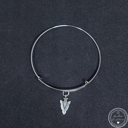 Allison Argent Arrowhead Teen Wolf Adjustable Bangle Bracelet