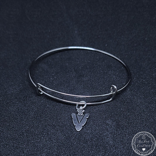 Allison Argent Arrowhead Teen Wolf Adjustable Bangle Bracelet