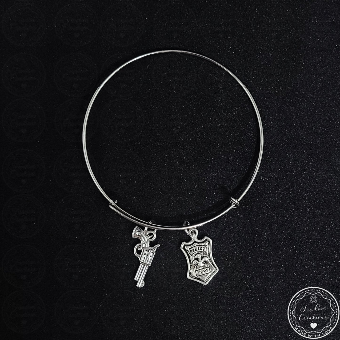 Adjustable Sheriff Stilinski Teen Wolf Bangle Bracelet Version 1
